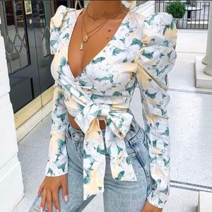 White Fox Boutique Sense of Self Crop Top